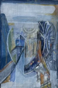 Malerei von Mechtild Gerhards Märchen-Bild, Mischtechnik, 65x40cm